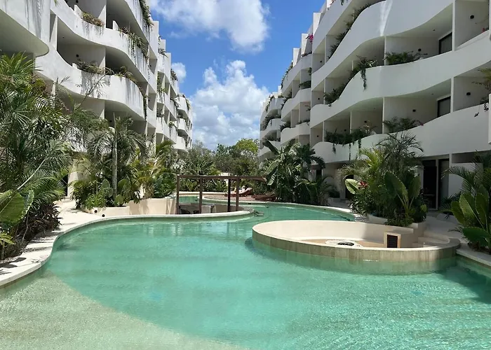 Your Perfect Space, Gf With Pool Access For 3 Apartamento Tulum