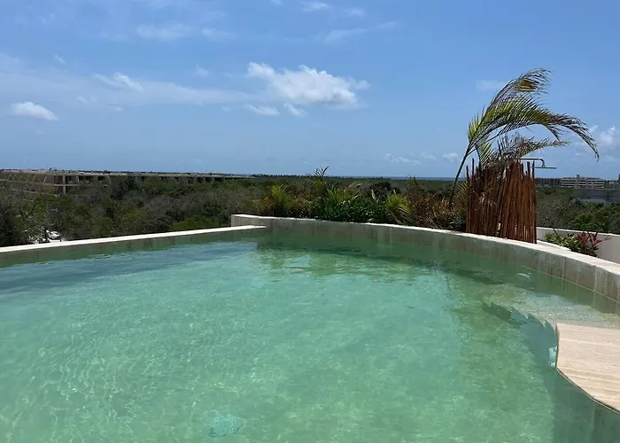 Your Perfect Space, Gf With Pool Access For 3 Tulum